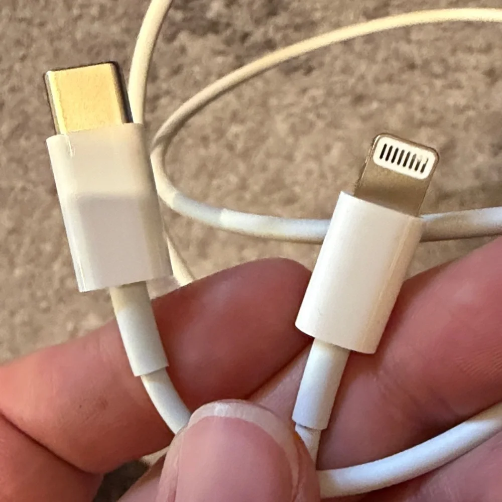Apple charging cable
